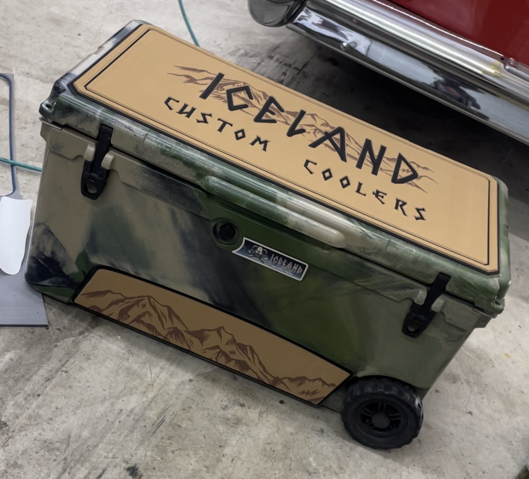 Carving Legends in Foam: How Iceland Coolers Crafts Custom Lid Tops and Front Plates