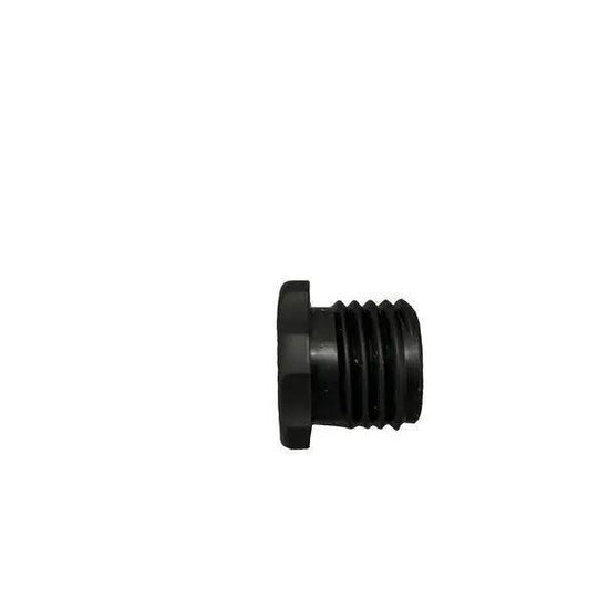 Side view of threaded aerator insertion point cap for Iceland Coolers, designed for a secure, watertight fit.