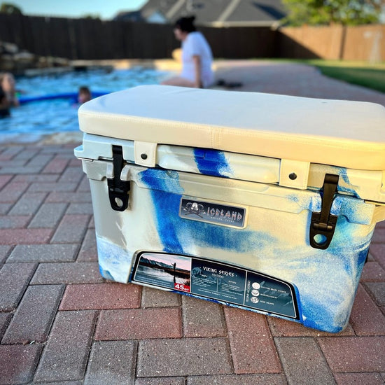 Cooler Seat Cushion/Sunlight Reflector - Iceland Coolers