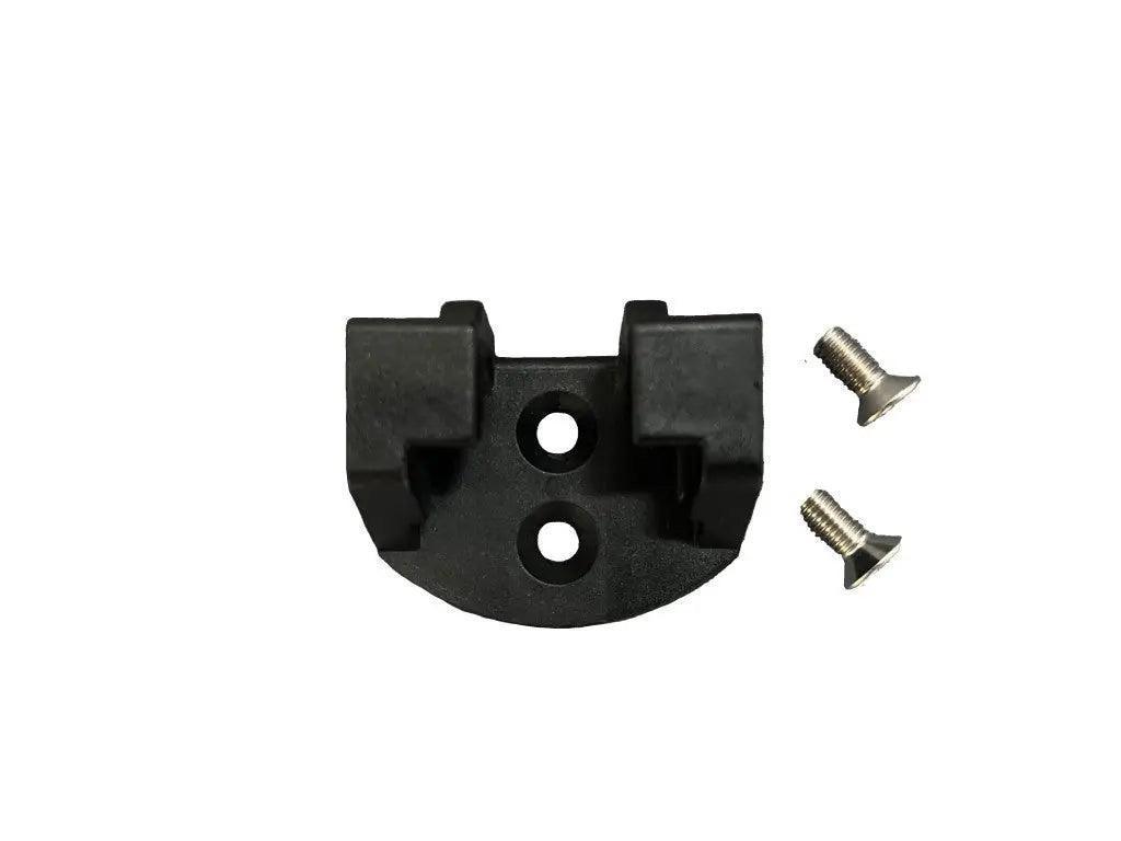EZ Lock latch clip with mounting screws for Iceland Coolers, designed for secure cooler lid closure and easy replacement.