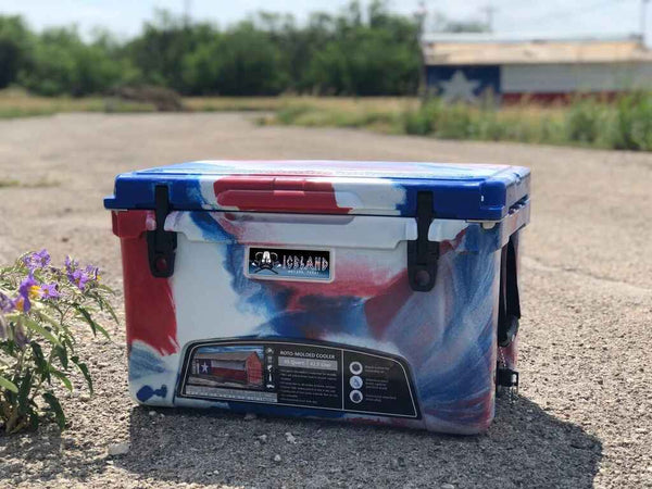 赤バルブ　アイスランドクーラーボックス 45QT ICELAND cooler The Viking Series 45 Qt Cooler | Iceland Coolers