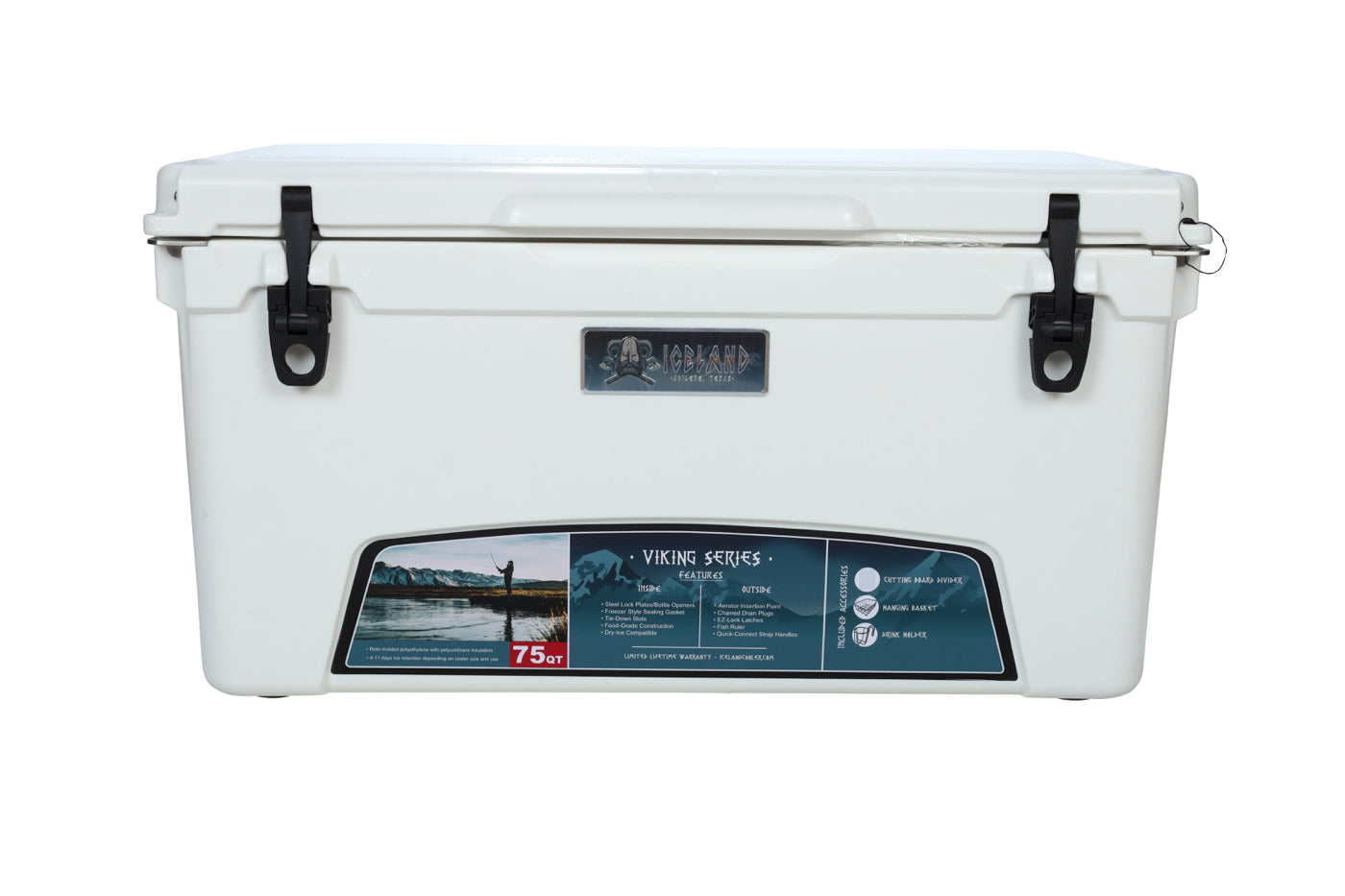 USA製　VISA ソルトレーク　オリンピック ラグ　 110×138 The Viking Series 75QT Cooler | Iceland Coolers